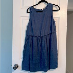 Artisan*NY linen sundress. Mini.